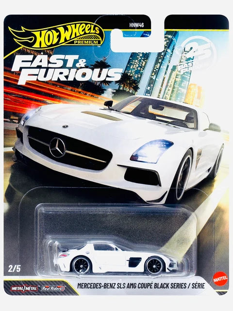 Hot Wheels 2026 Premium Fast & Furious Mercedes-Benz SLS AMG Coupe Black Series