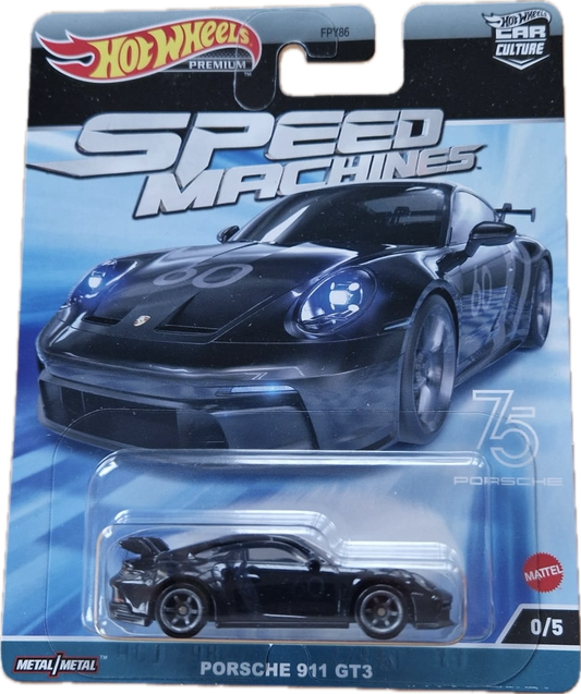 Hot Wheels 2023- Speed Machines Porsche 911 GT3 Chase Car 0/5