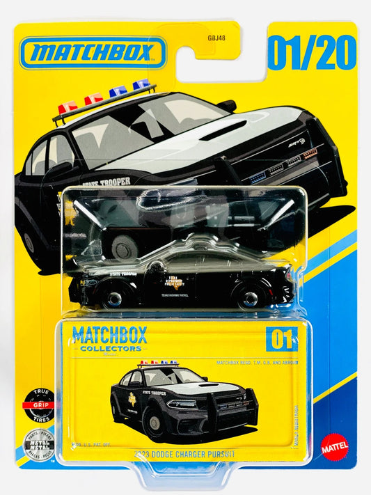 Matchbox MBX 2023 Dodge Charger Pursuit (2026 Collectors Series Mix F)