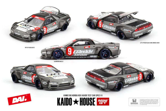 Kaido House 190 Honda NSX Kaido Test Car Spec V1 grau 1:64