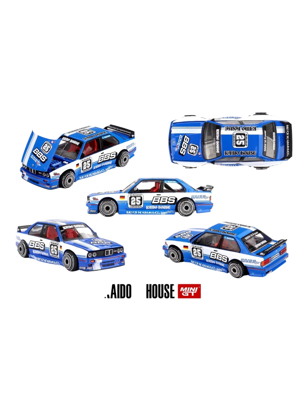 Kaido House 223 BMW M3 Kaido Touring Champ V1 Blue/White KHMG223 Factory Sealed