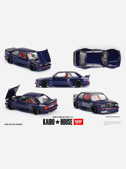 Kaido House 216 BMW M3 Kaido GT V2 Purple KHMG216 Factory Sealed