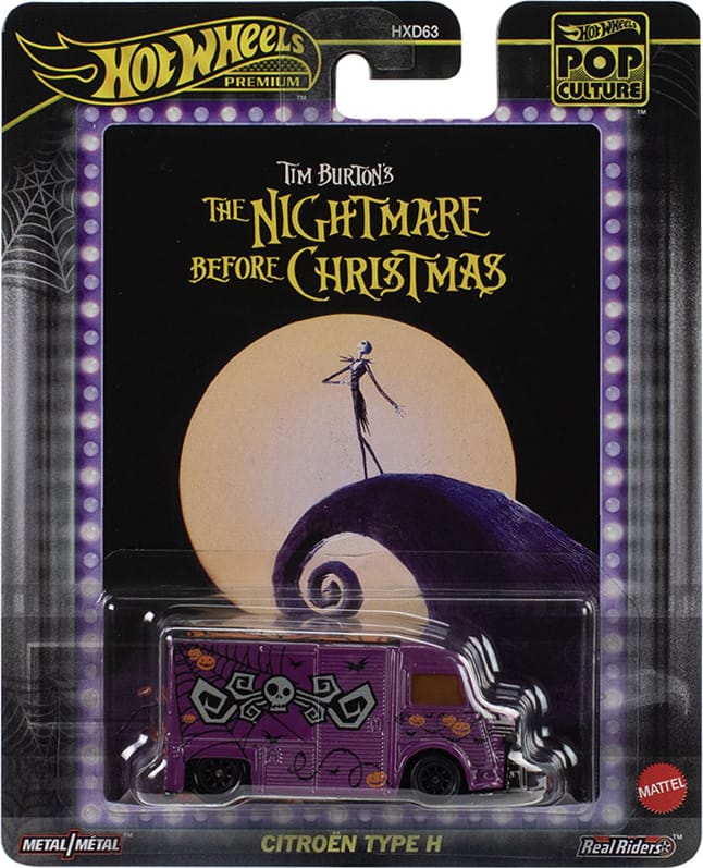 Hot Wheels 2025 Pop Culture - Mix M Nightmare Before Christmas Citroën Type H