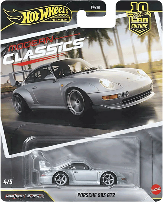 2026 Hot Wheels Car Culture - Modern Classics Porsche 993 GT2 4/5