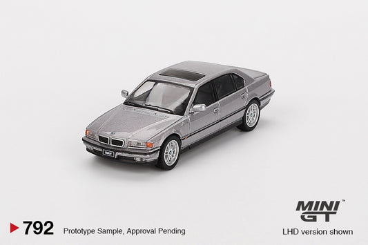 MINI GT #792 BMW 750IL Aspen Silver Metallic BLISTER