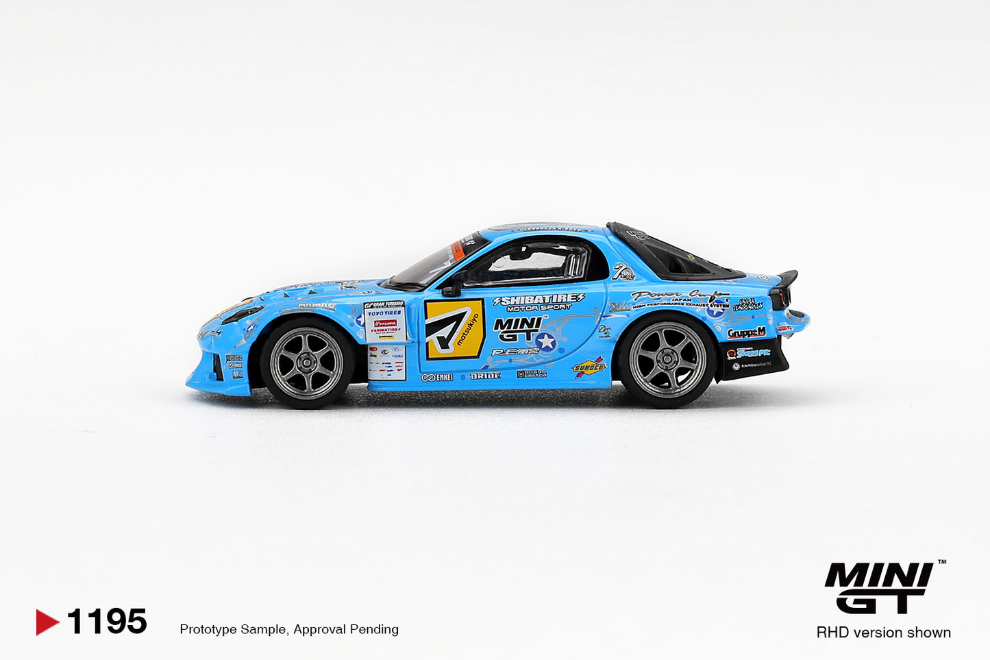 Mini GT #1195 Mazda RX-7 RE-Amemiya 2025 D1GP