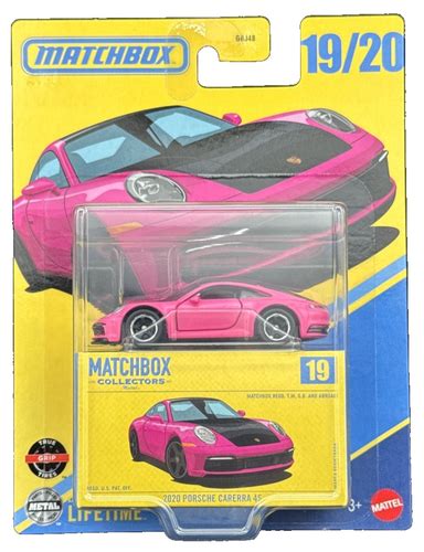 Matchbox MBX 2020 Porsche Carrera 4S (2025 Collectors Series Mix D)