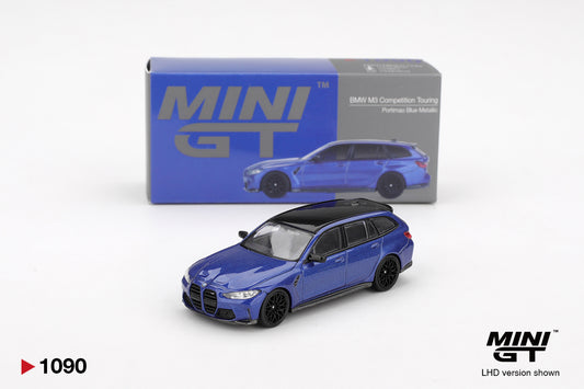 Mini GT #1090 M3 Competition Touring Portimao Blue Metallic 1:64