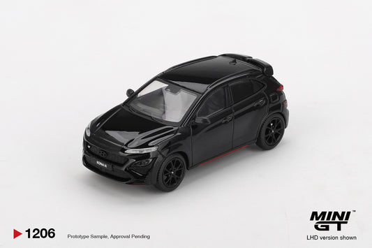 Mini GT #1206 Hyundai KONA N Phantom Black