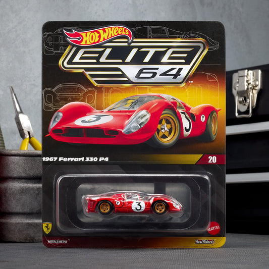 Hot Wheels 2025 Elite 64 1967 Ferrari 330 P4