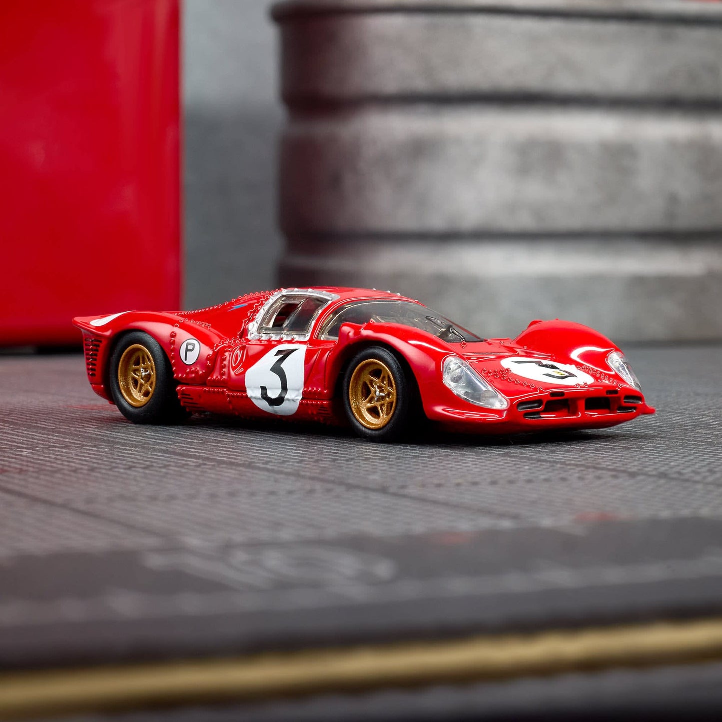 Hot Wheels 2025 Elite 64 1967 Ferrari 330 P4