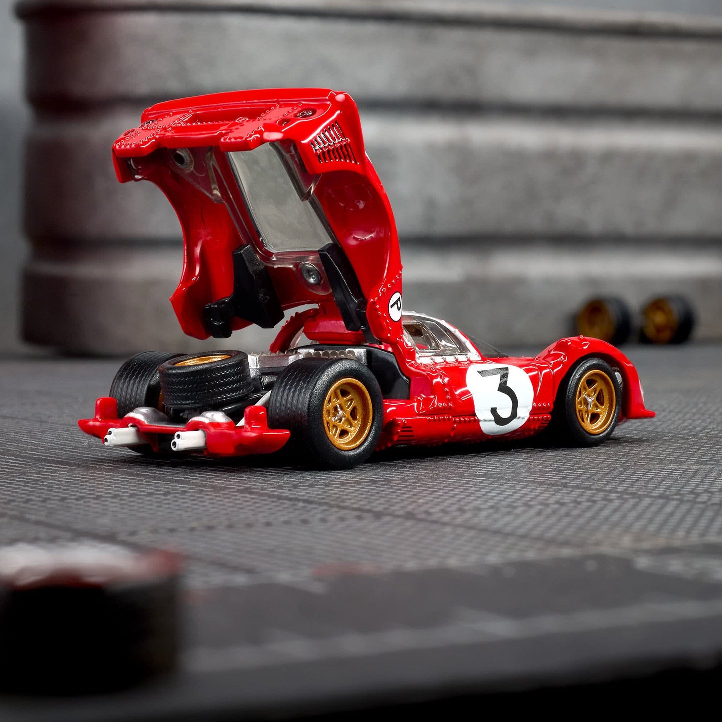 Hot Wheels 2025 Elite 64 1967 Ferrari 330 P4