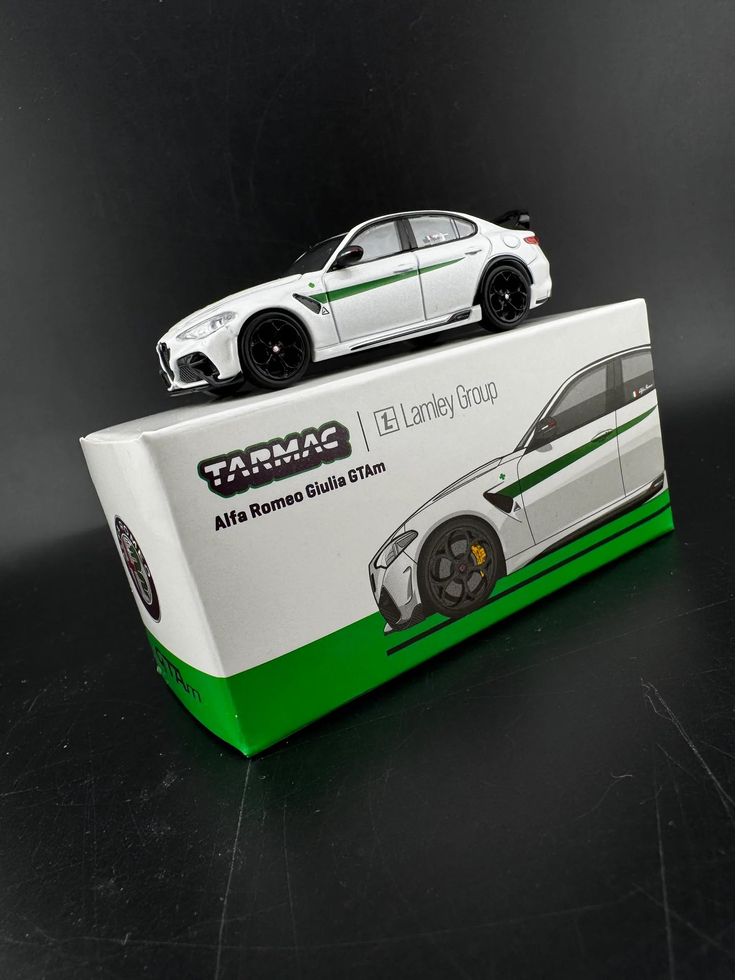 Tarmac Works Lamley Edition Alfa Romeo Giulia GTAm *LAMLEY EXCLUSIVE*