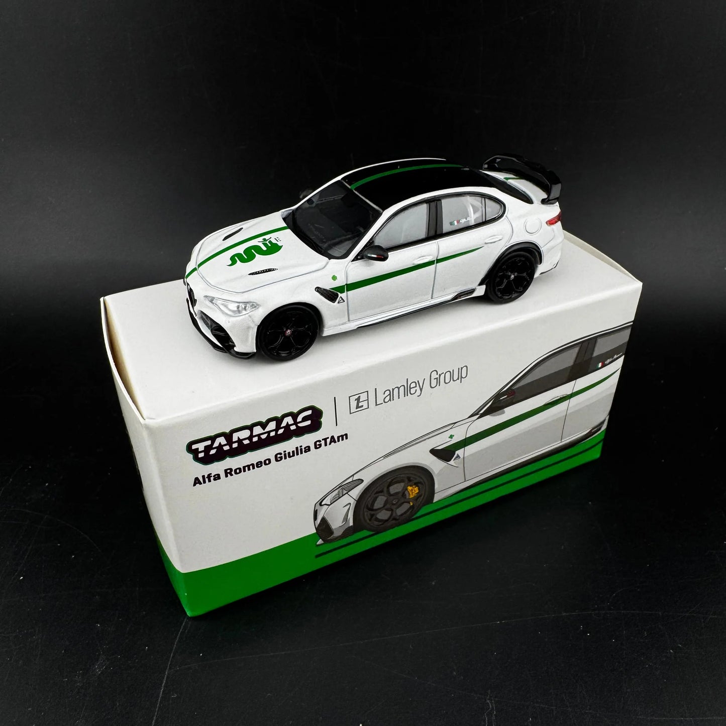 Tarmac Works Lamley Edition Alfa Romeo Giulia GTAm *LAMLEY EXCLUSIVE*