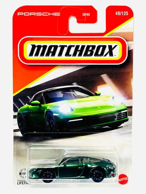 Matchbox 2026 Basic Case D Porsche 911 Targa Longcard