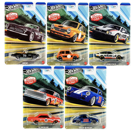 Hot Wheels 2026 Vintage Club 1968 Set