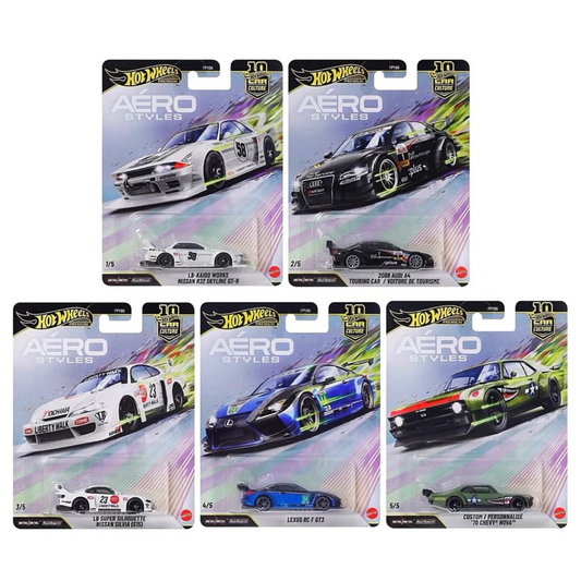 Hot Wheels 2026 Aero Styles Set
